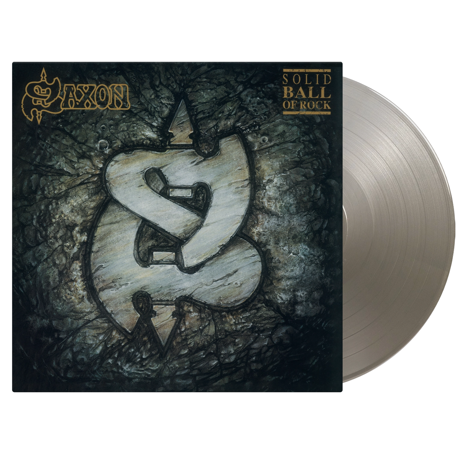 Saxon - Solid Ball Of Rock (Silver Vinyl) | Music On Vinyl