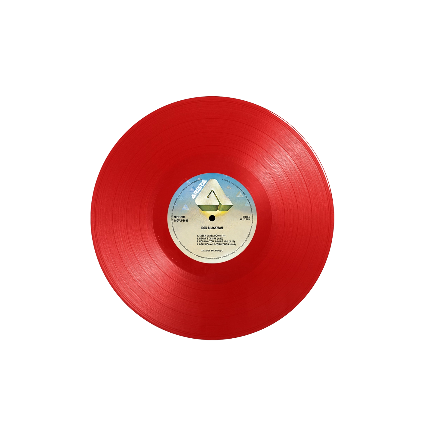 Don Blackman - Red Coloured Vinyl