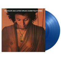 Action Speaks Louder Than Words - Blue Coloured Vinyl
