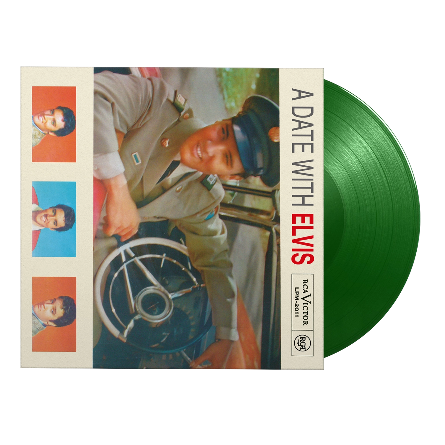 A Date With Elvis - Green Vinyl