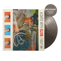 A Date With Elvis - Silver/Black Marble Vinyl