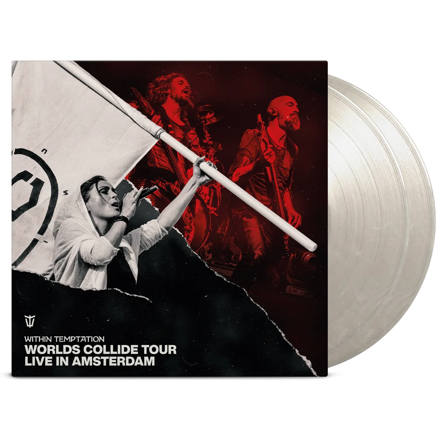 Worlds Collide Tour - Live In Amsterdam - White Marble Vinyl