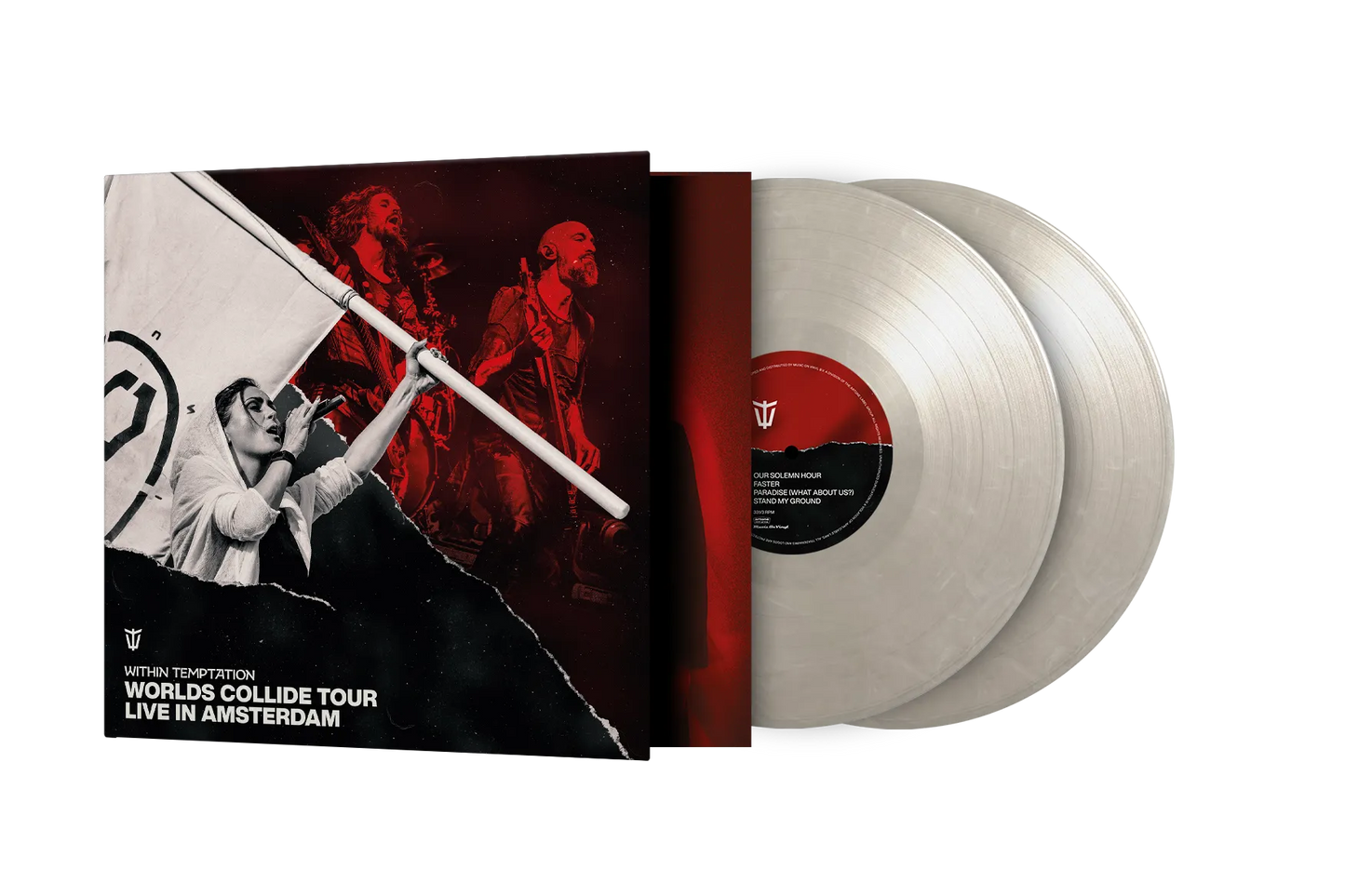 Worlds Collide Tour - Live In Amsterdam (White Marbled)