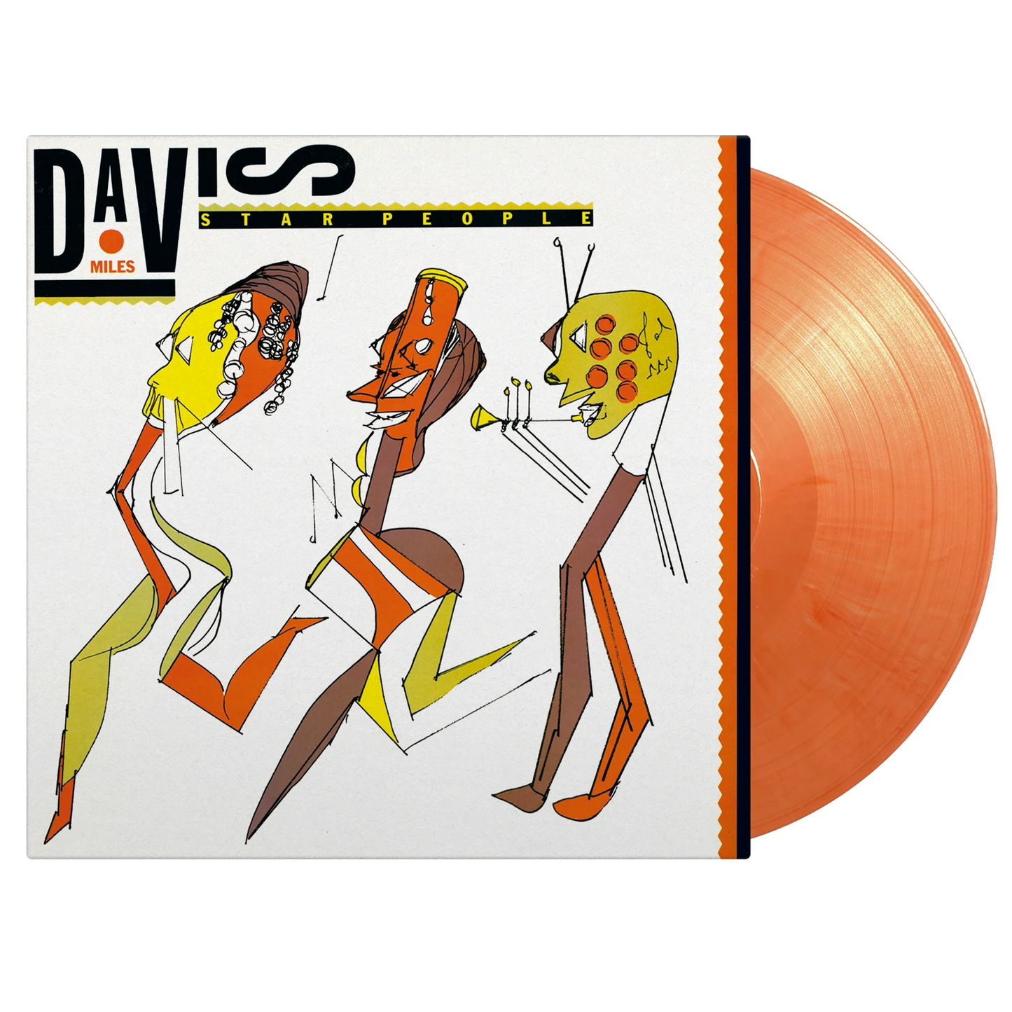 Star People - Orange/White Marble Vinyl