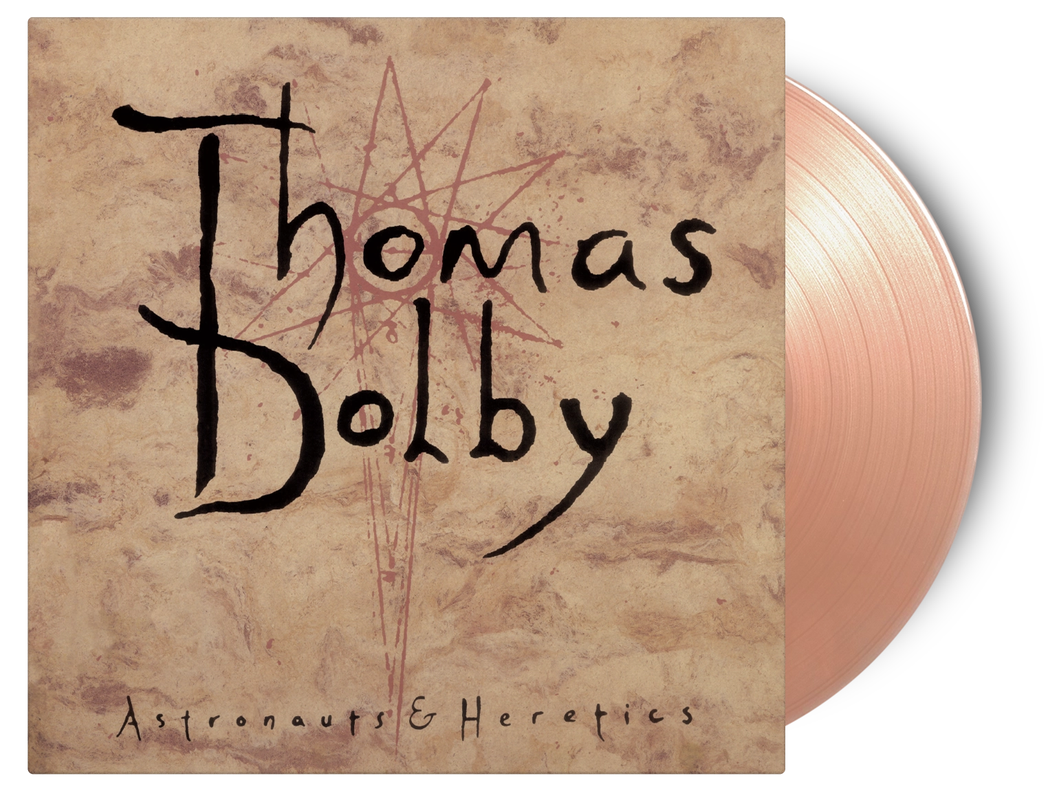 Astronauts & Heretics - Pink & Clear Marbled Vinyl