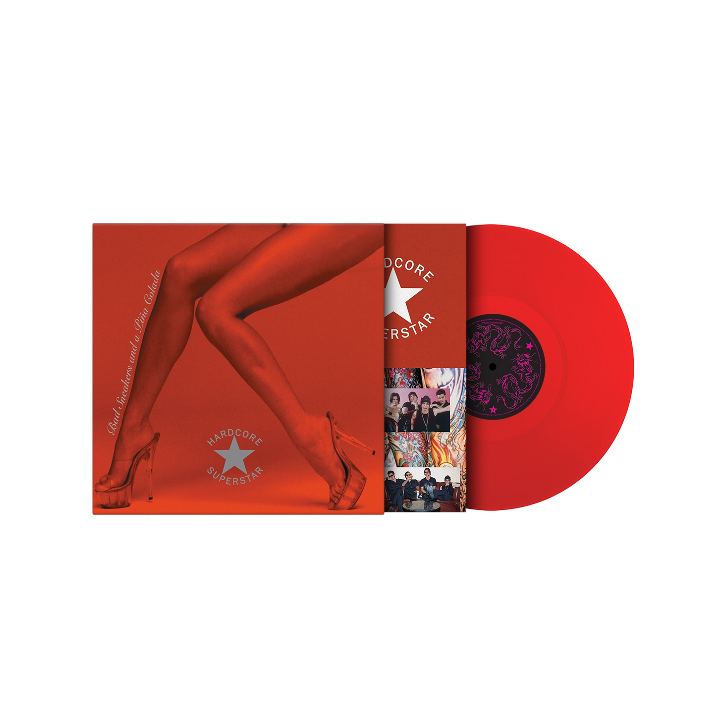 Bad Sneakers And A Pina Colada - Translucent Red Coloured Vinyl