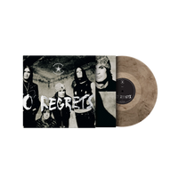 No Regrets - Black & Crystal Clear Marbled Vinyl