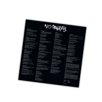 No Regrets - Black & Crystal Clear Marbled Vinyl