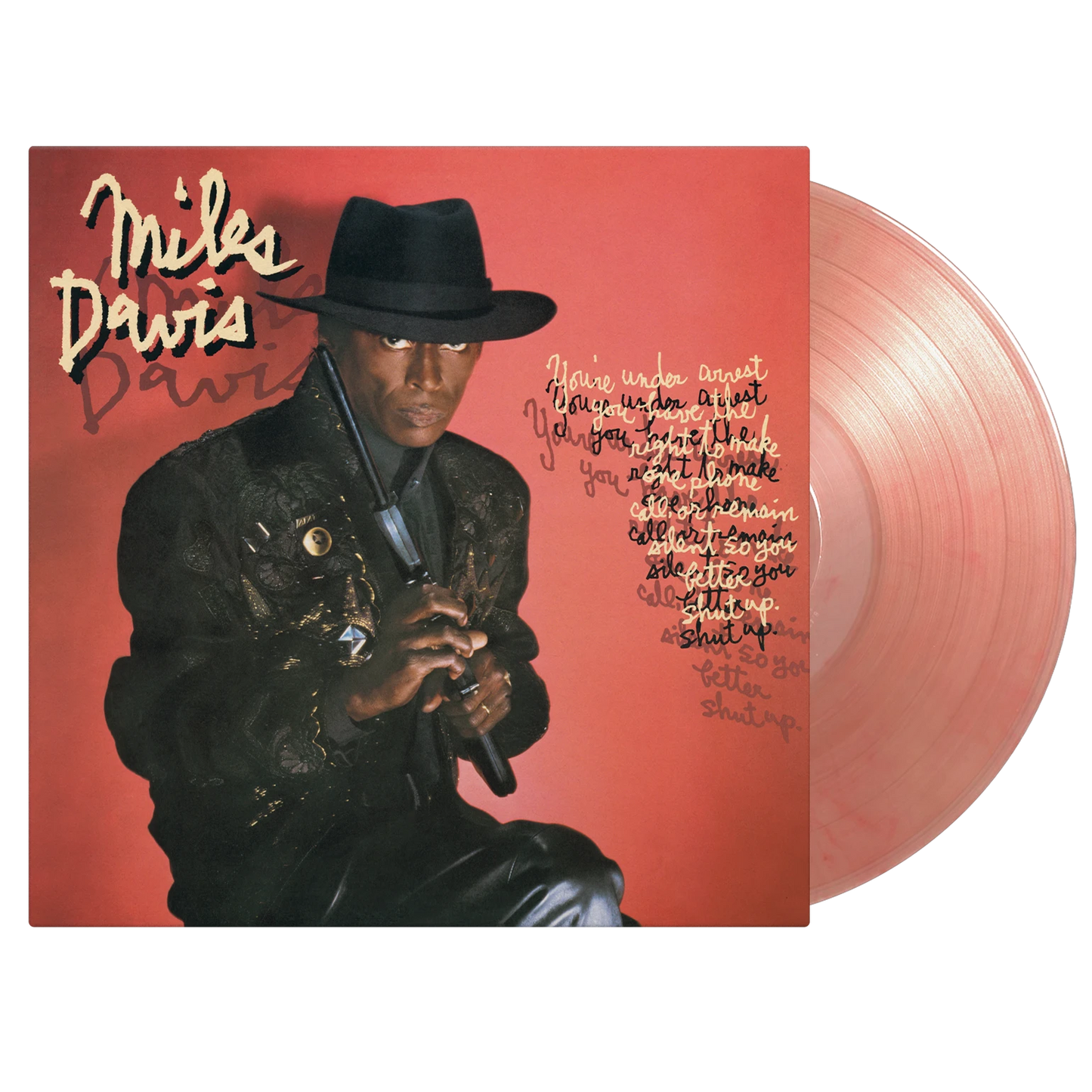 You're Under Arrest - Red/Clear Marble Vinyl