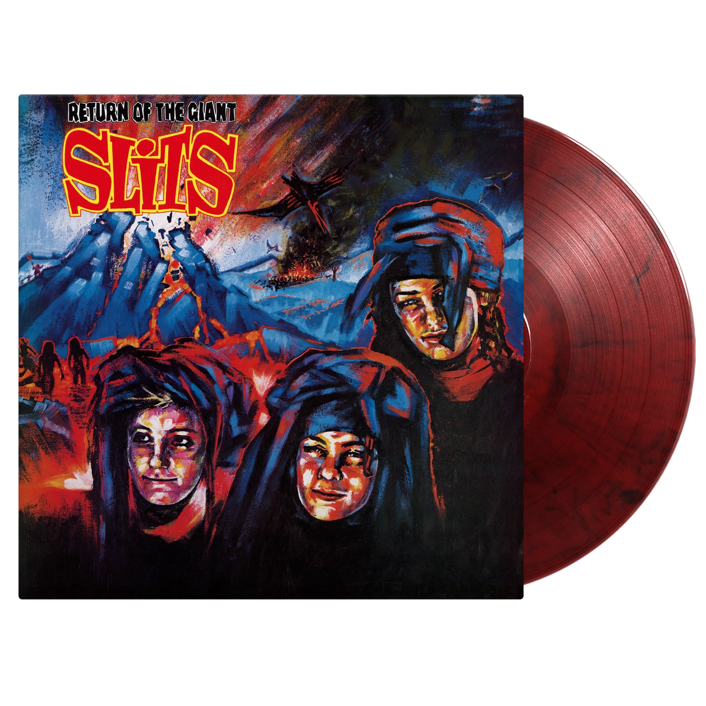 Return Of The Giant Slits - Red & Black Marbled Vinyl