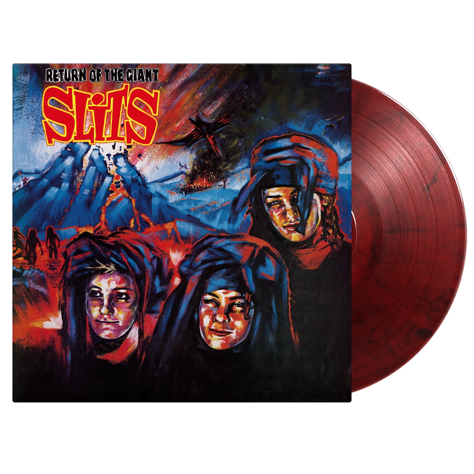 Return Of The Giant Slits - Red & Black Marbled Vinyl