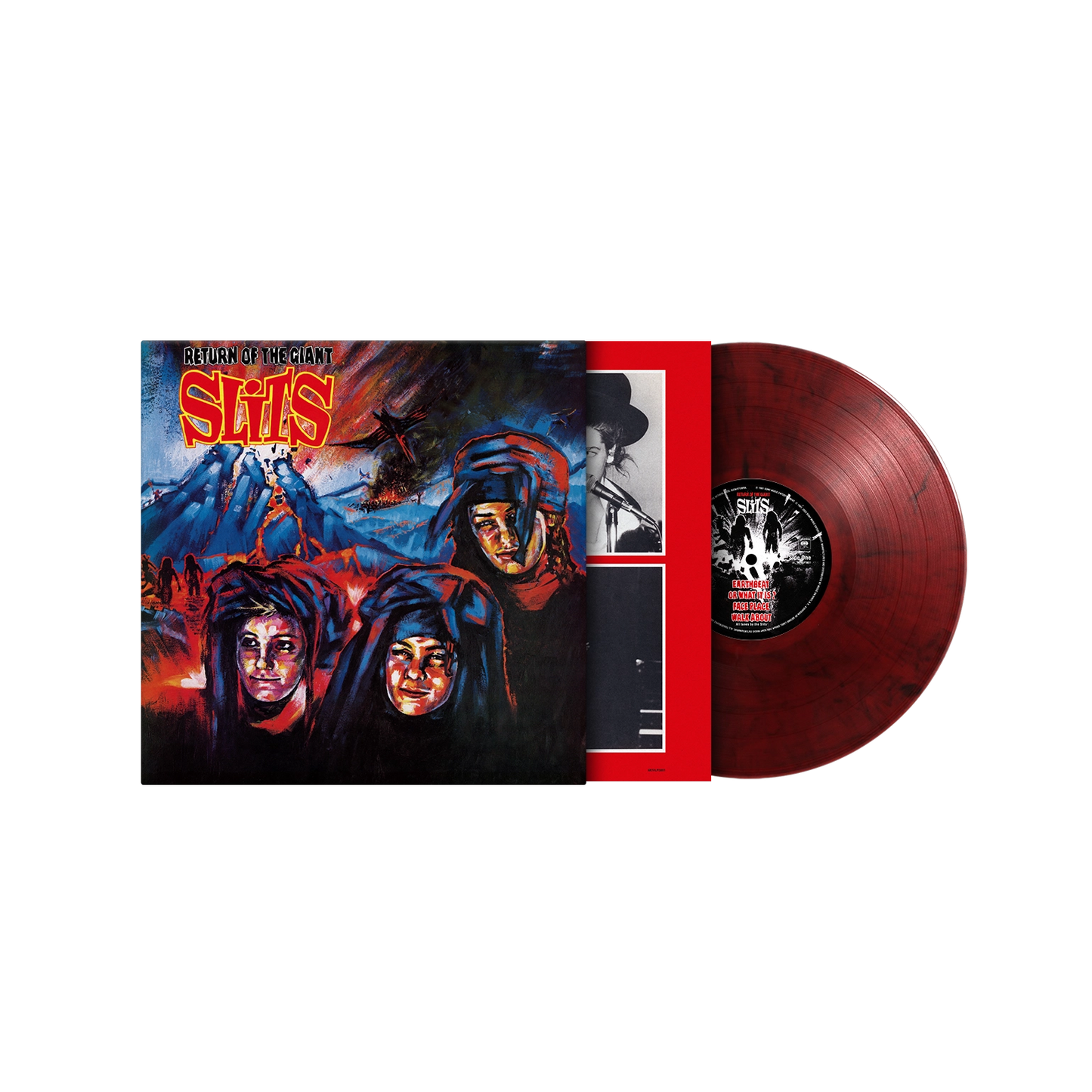 Return Of The Giant Slits - Red & Black Marbled Vinyl