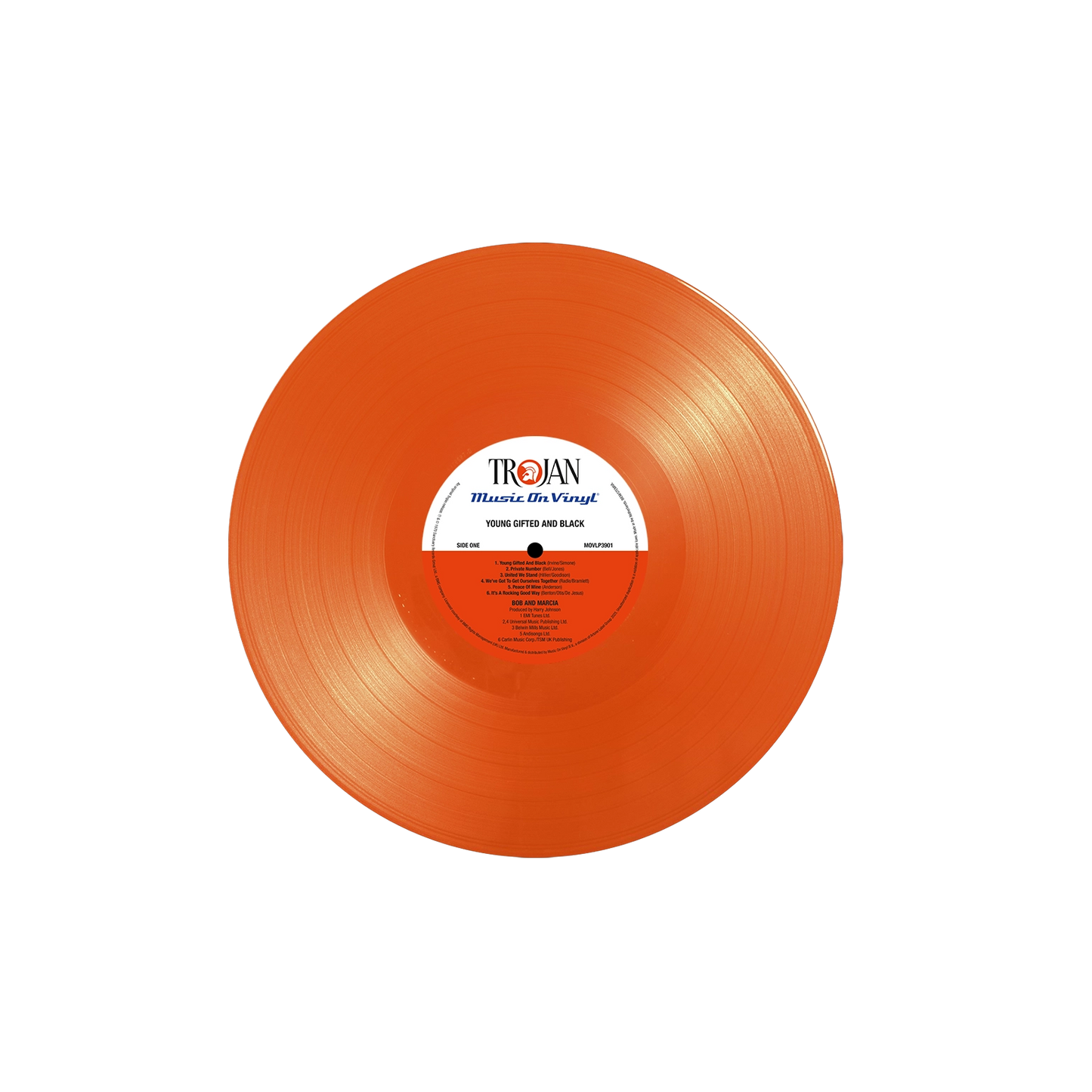 Young Gifted And Black - Orange Vinyl