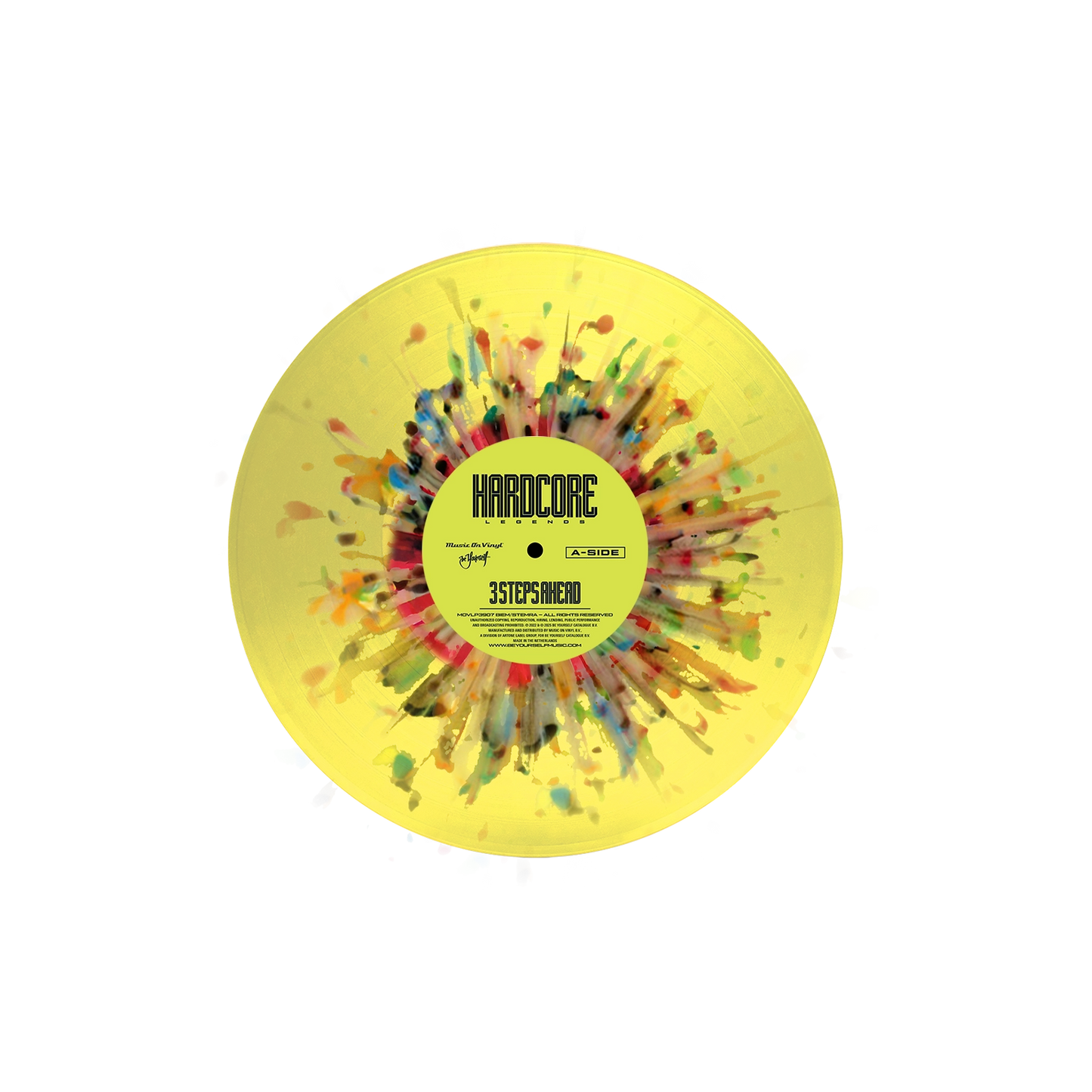 Hardcore Legends - Yellow Splatter Vinyl