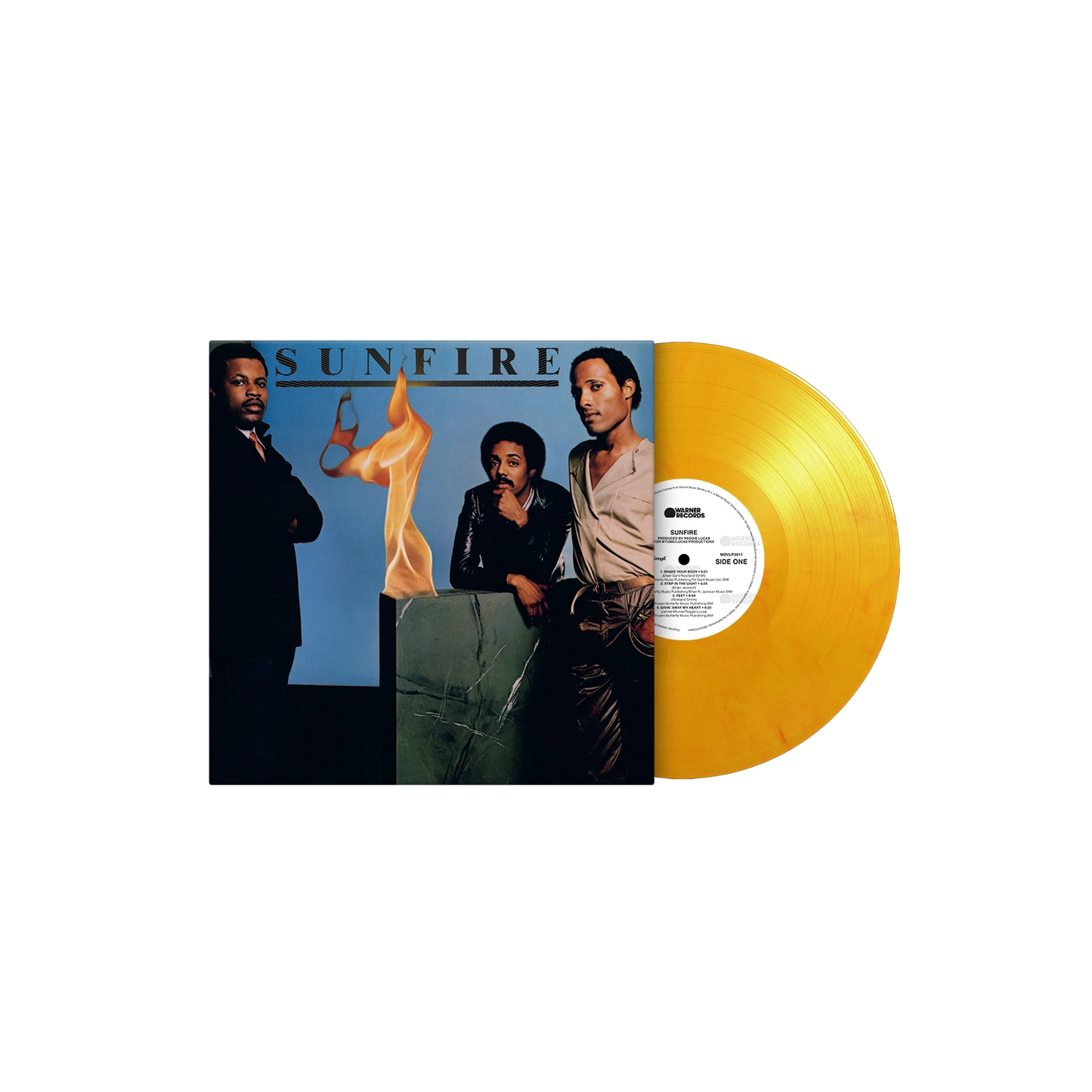 Sunfire - Yellow Flame Coloured Vinyl