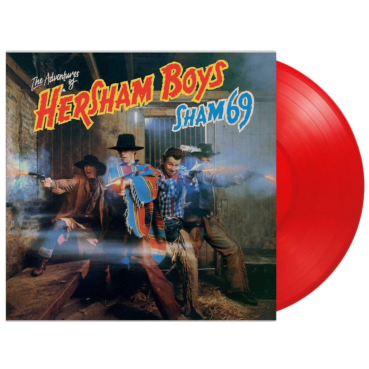 Sham 69 - The Adventures Of Hersham Boys (Red Vinyl) – Music On Vinyl