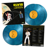 Aloha From Hawaii Via Satellite - Blue/White Marble Vinyl
