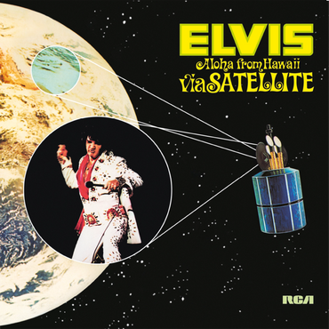 Aloha From Hawaii Via Satellite - Blue/White Marble Vinyl