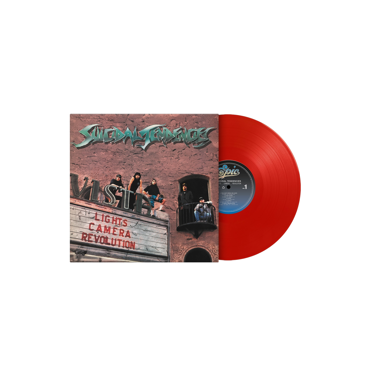 Suicidal Tendencies - Lights Camera Action (Red Vinyl