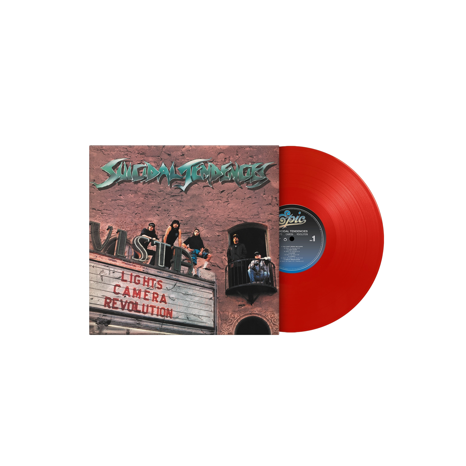 欧LP Suicidal Tendencies Lights... Camera... Revolution MOVLP749 Epic, Music On Vinyl /00260 Suicidal Tendencies - Lights Camera Action (Red Vinyl