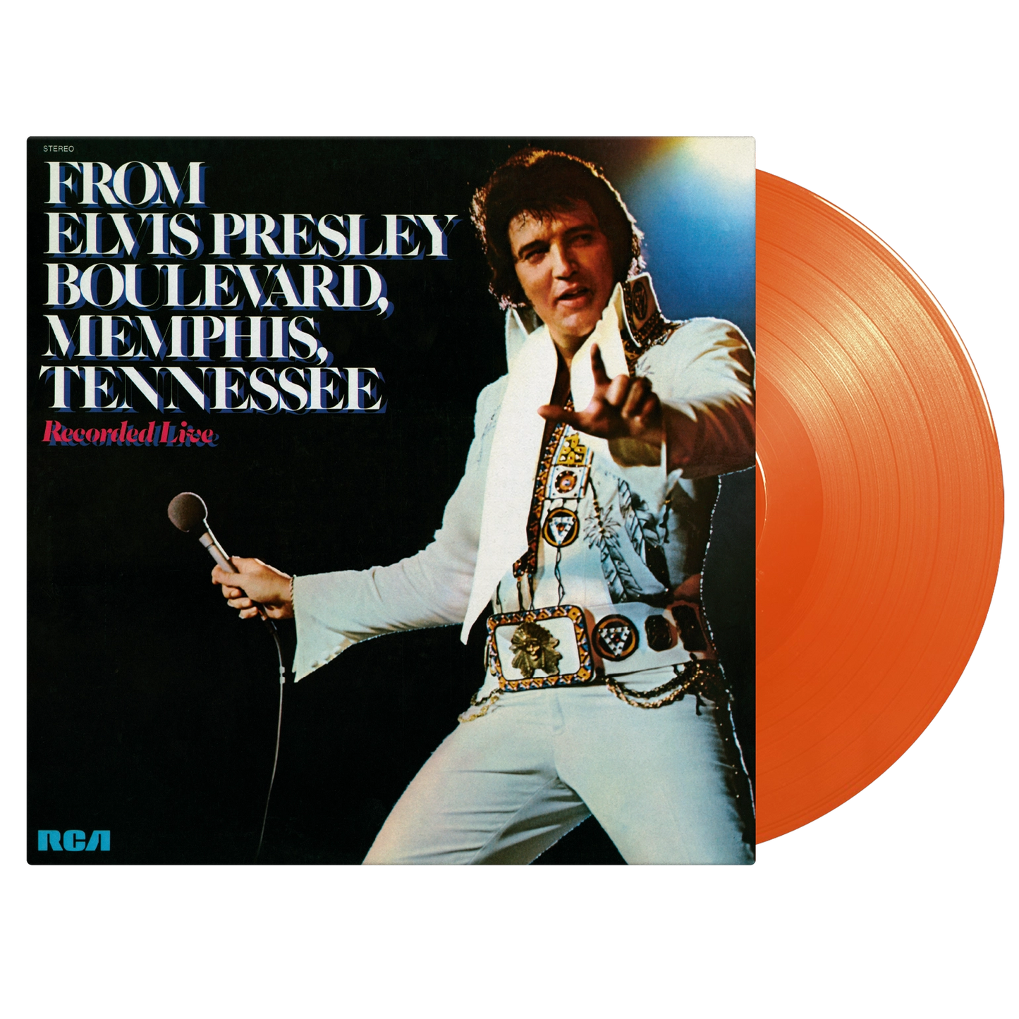 From Elvis Presley Blvd Memphis, TN - Orange Vinyl