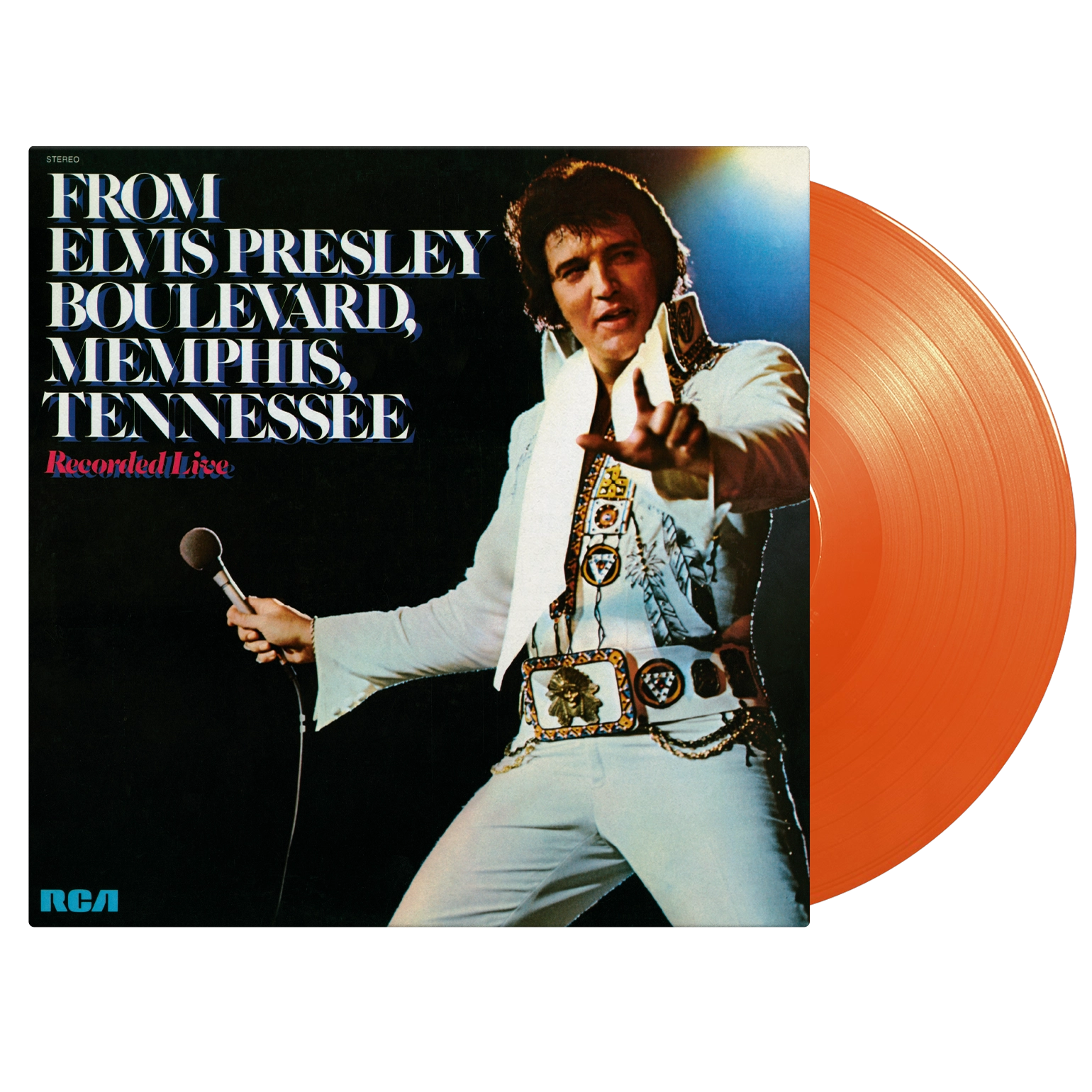 From Elvis Presley Blvd Memphis, TN - Orange Vinyl
