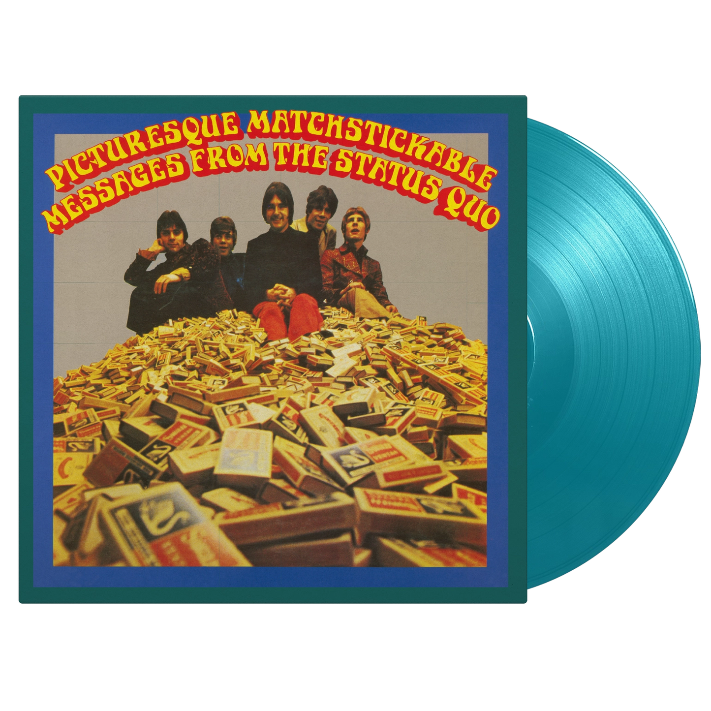 Picturesque Matchstickable Messages - Turquoise Vinyl