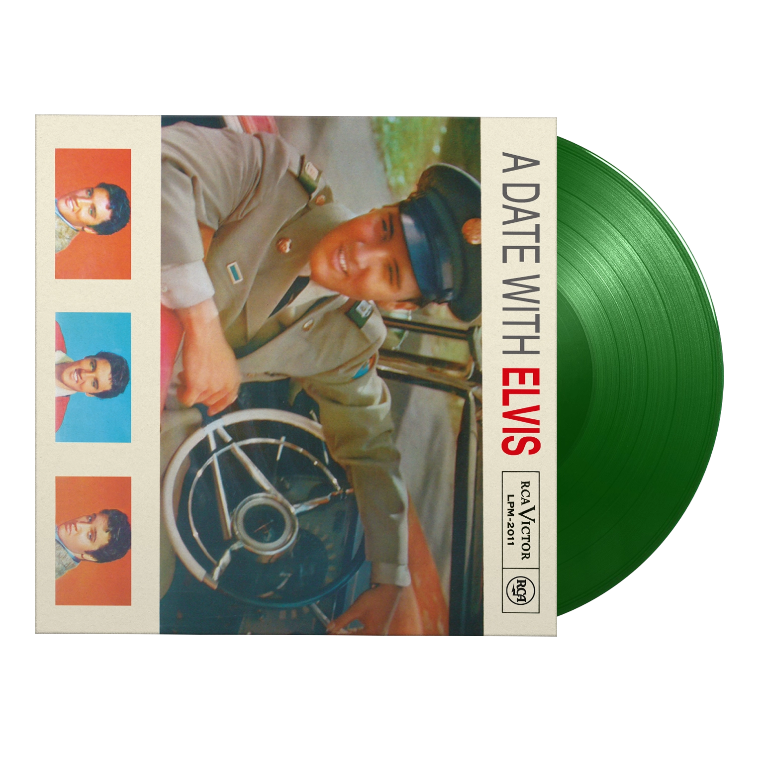 A Date With Elvis - Green Vinyl