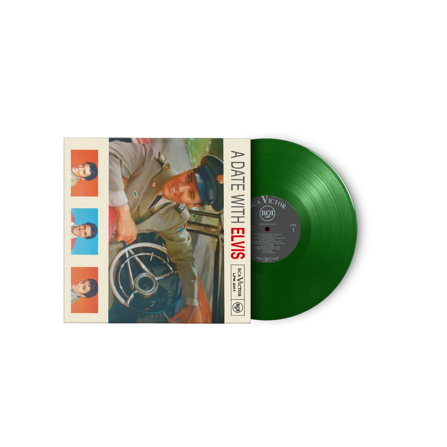 A Date With Elvis - Green Vinyl