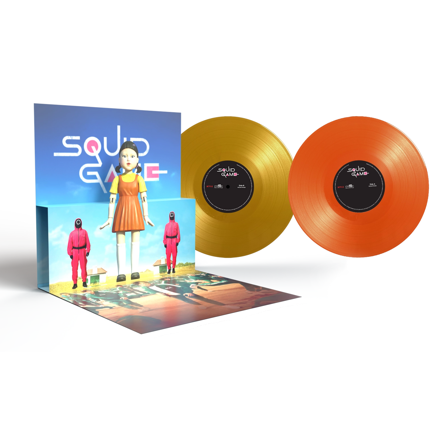 Squid Game - Exclusive Orange & Yellow Vinyl