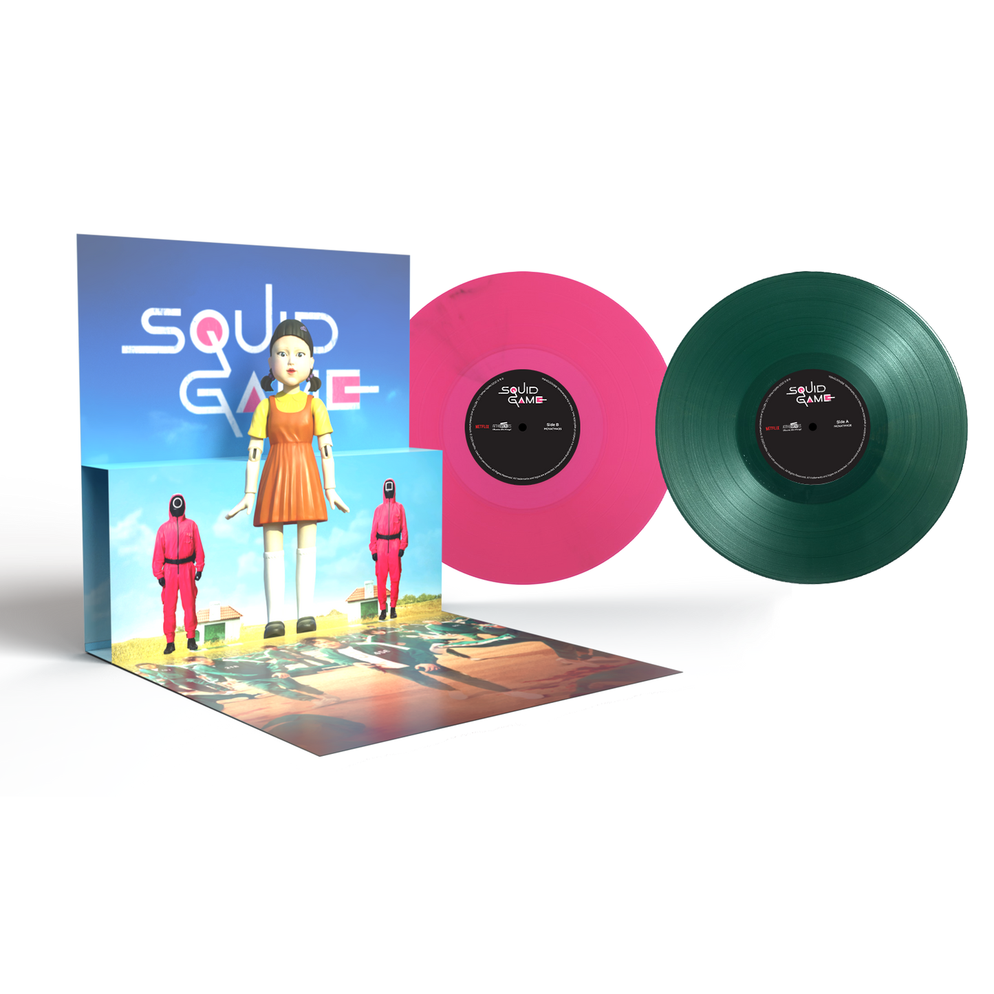 Squid Game - Green & Pink Coloured Vinyl