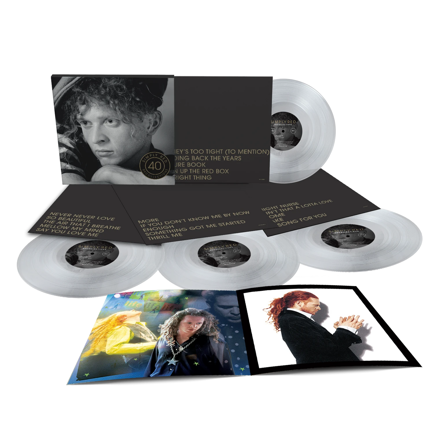 Recollections - Deluxe 4LP - Transparent Vinyl