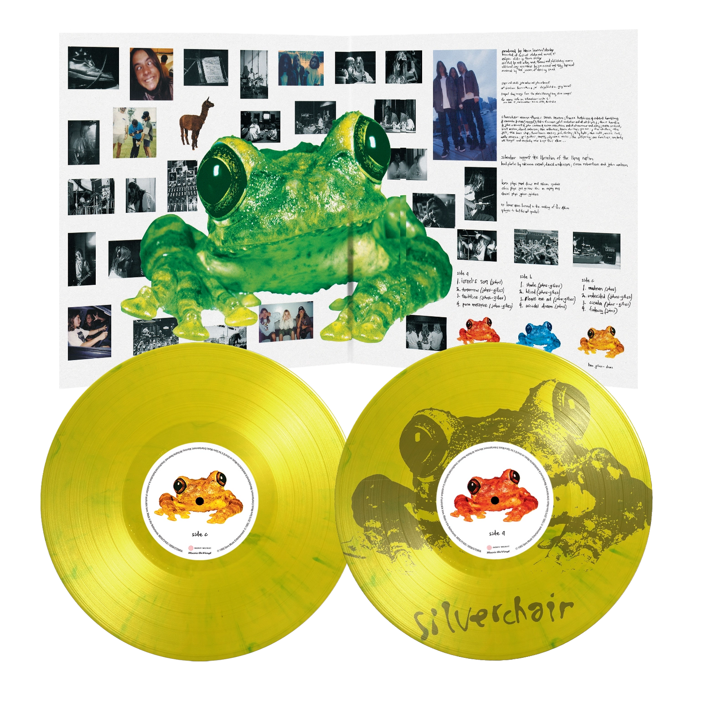 Frogstomp - Yellow/Green Marble Vinyl